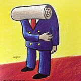 Poster Museum poster, illustration Raymond SAVIGNAC.