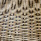 Vintage Driade King Tubby Rattan Armchairs by Miki Astori