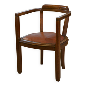 fauteuil en chêne et