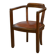 Fauteuil en chêne et skaï 1940’s