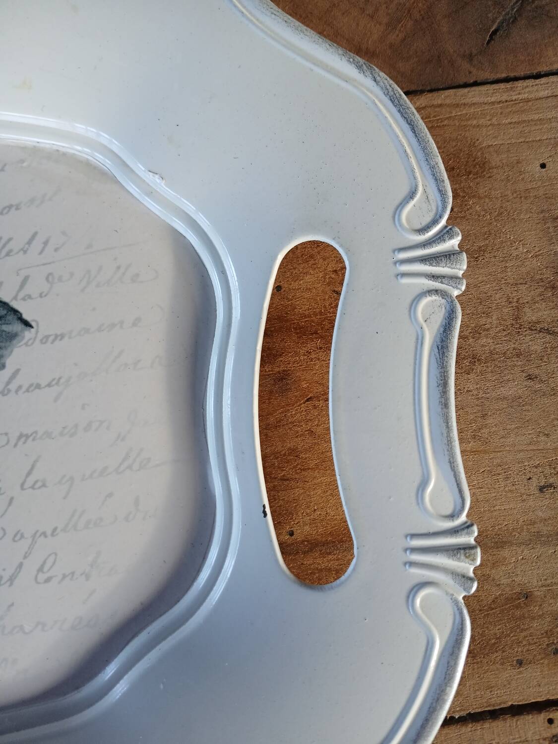 Shabby chic tray