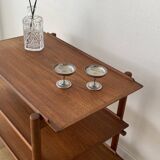Teak serving trolley by Poul Hundevad from the 60s