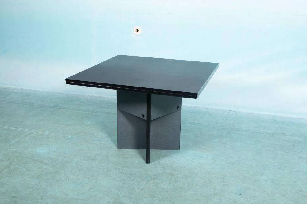 Minimalist postmodern dining table Hennie de Jong