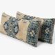 Set of 2 vintage Turkish cushion covers 38x104 cm