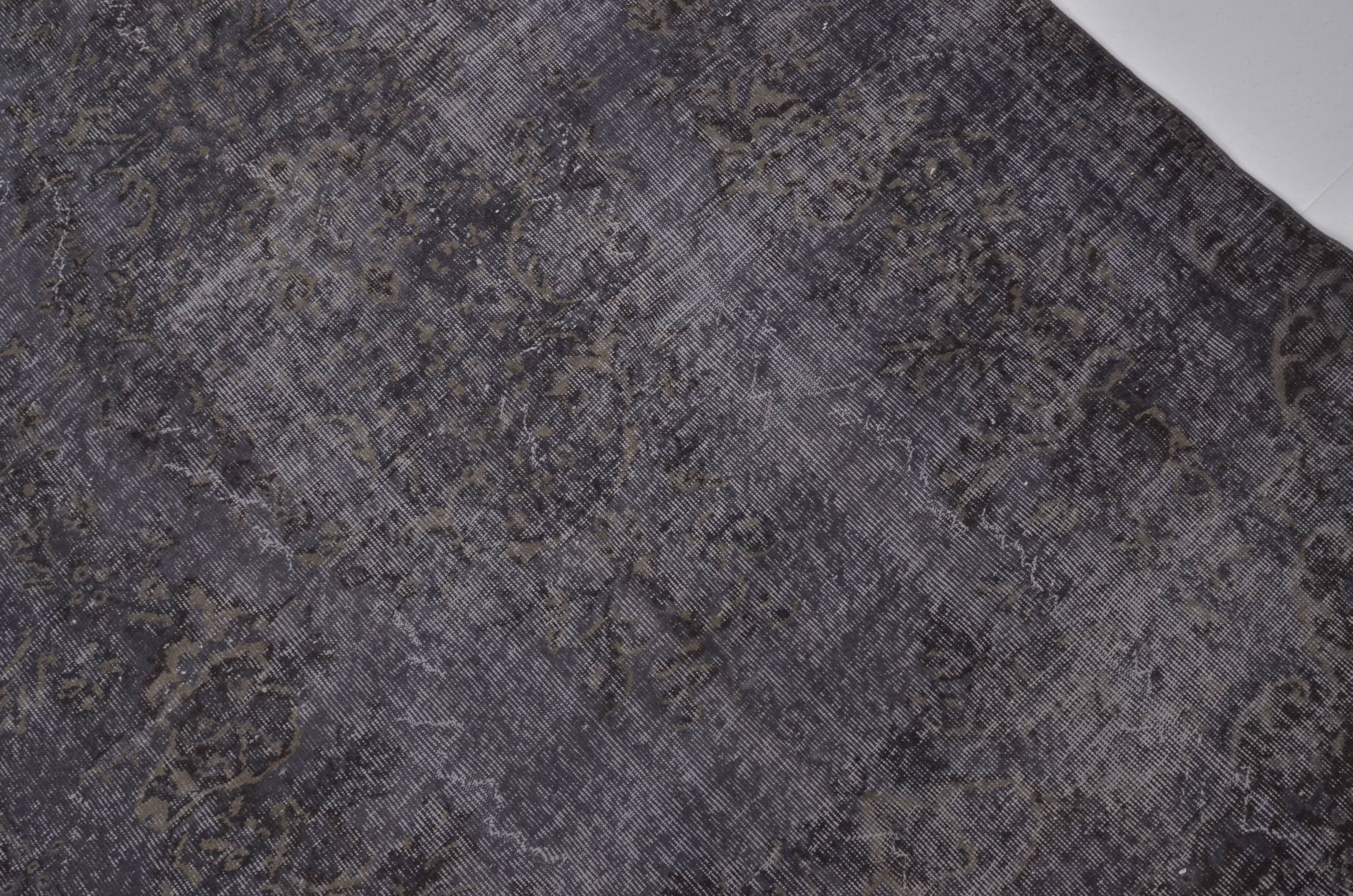 Vintage Turkish GRAY RUG SKU 1514