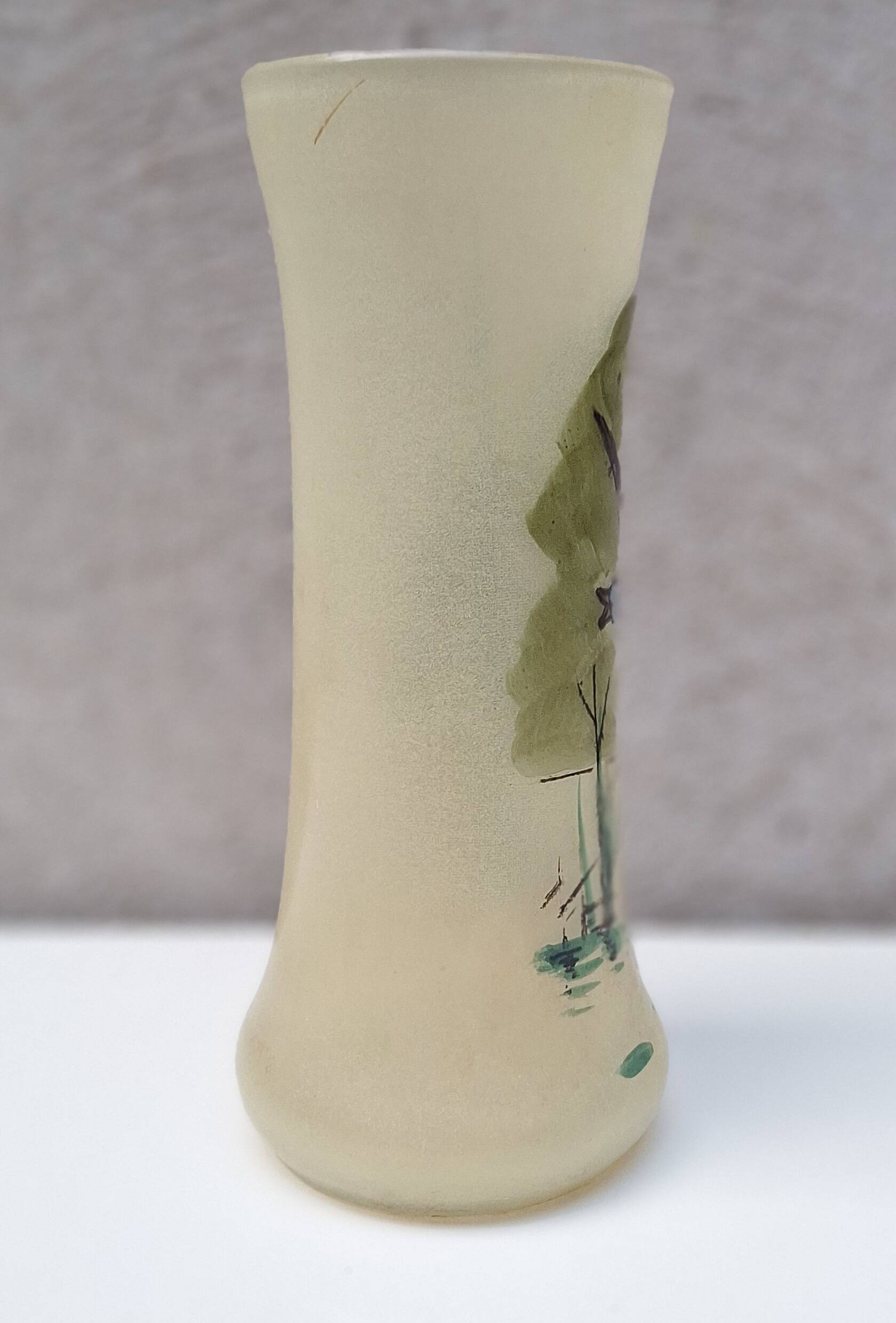 PAINTED VASE JEM PRODUCTION LEGRAS 1920-1944
