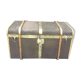 Luxury travel trunk signed and numbered 1890 renovated