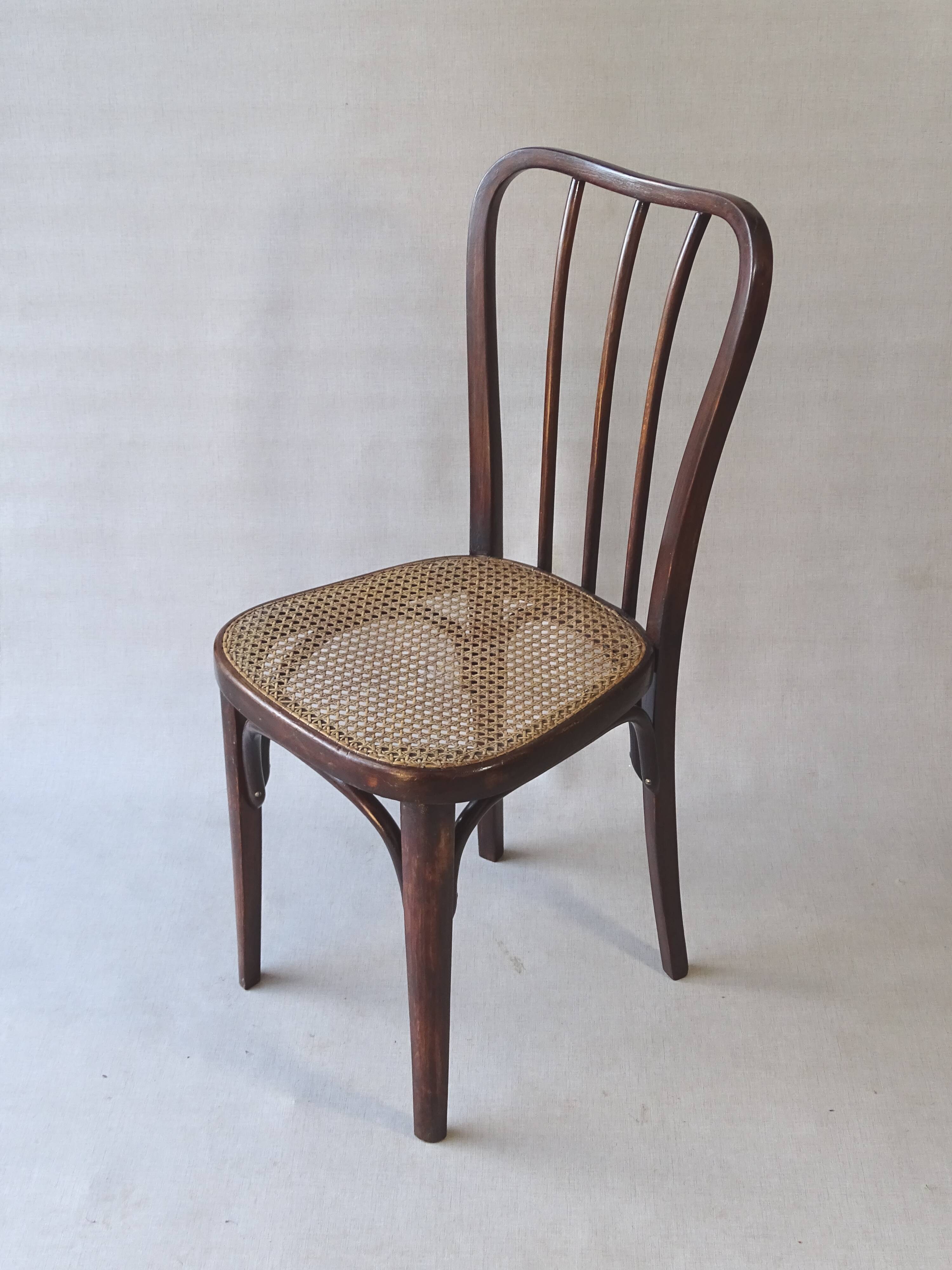 Bistro chair KOHN N°844 SW, 1915 Vienna Secession