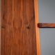 Italian bookcase with three shelves and storage