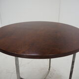 1940s Bauhaus Chrome Dining Table by Robert Slezak