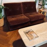 Canapé Steiner 2 places années 70 vintage