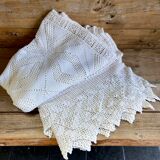 Vintage crochet bedspread