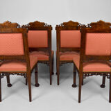Set of 4 Japanese chairs by Gabriel Viardot, circa 1880