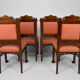 Set of 4 Japanese chairs by Gabriel Viardot, circa 1880