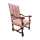 Fauteuil Louis XIII à feuilles d'acanthe