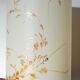 Ceramic lamp and dried flowers