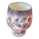 Shower foot vase, hand painted. Rochefort on earth.Leray.