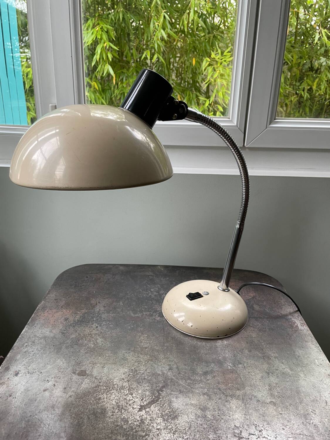 vintage industrial articulated lamp