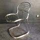 Chaise en métal chromé 70´