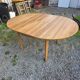 Scandinavian extendable oak table from the 1960s (butterfly extension)