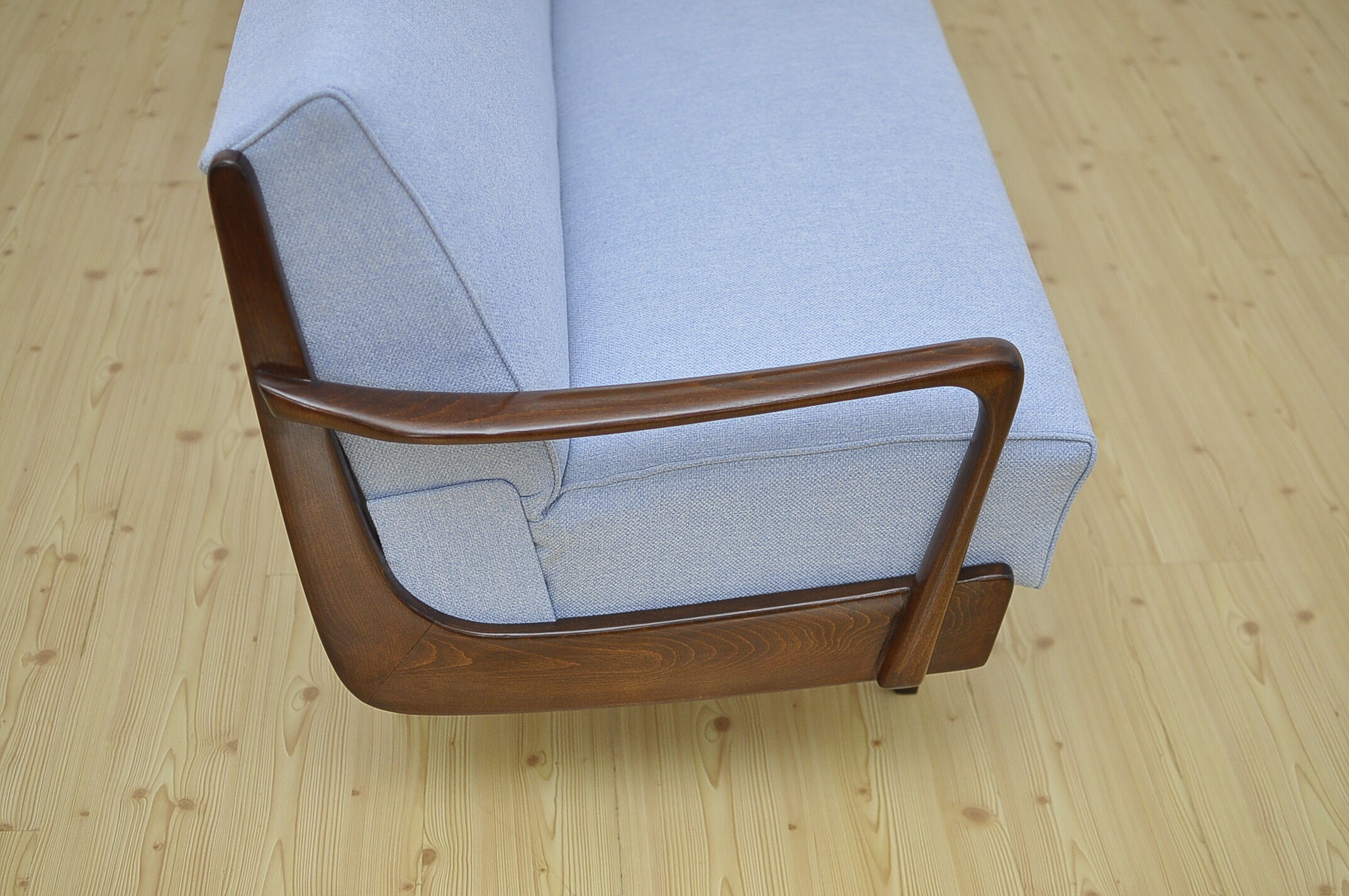 Scandinavian style folding sofa bed, 1960s