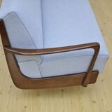 Scandinavian style folding sofa bed, 1960s