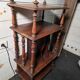 Antique walnut music cabinet