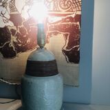 Cracked ceramic lamp foot