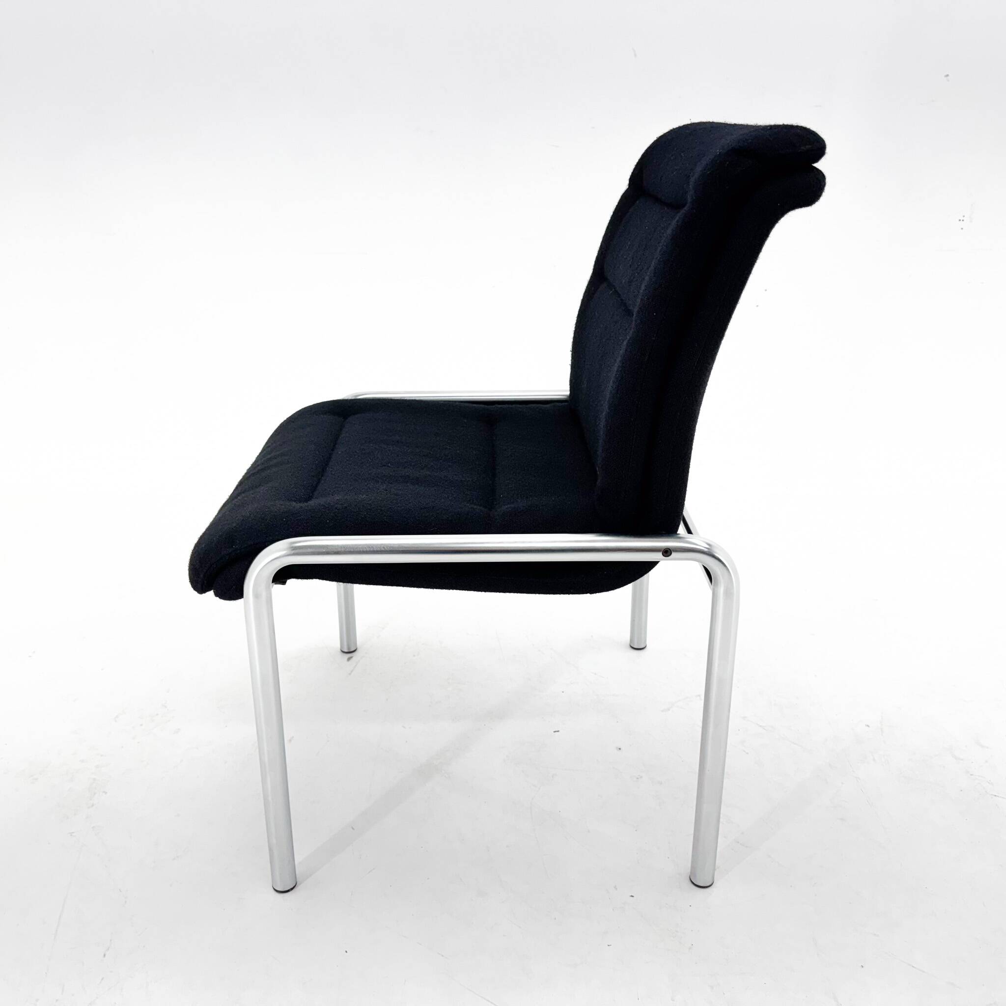 1970's Fabric Mauser Chair, Labeled