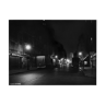 Paris 1965 rue du Renard by night