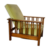 Art Deco armchair with system