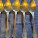 12 silver-plated soup spoons