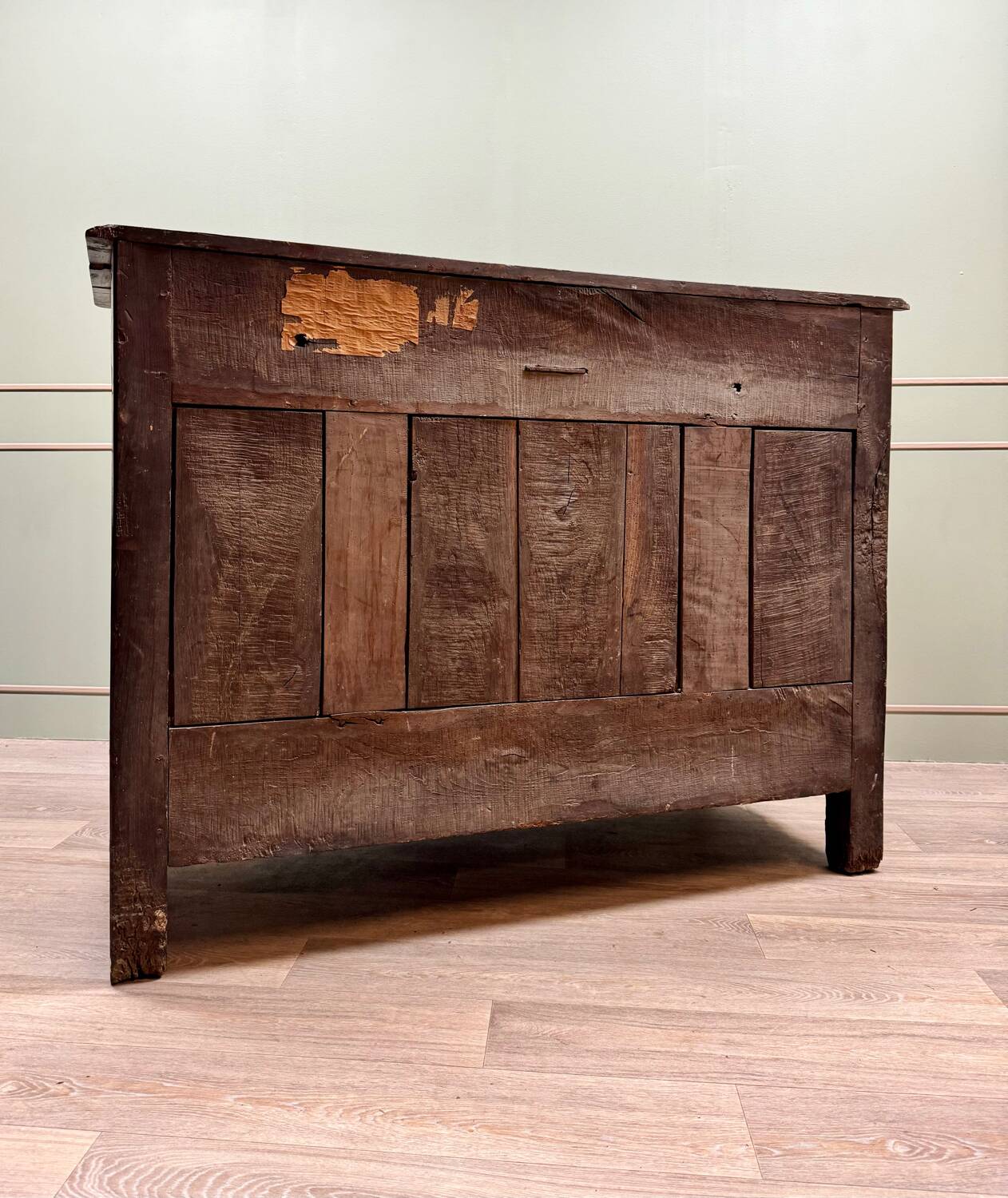Provençal Buffet In Walnut From Louis XV 18th Century