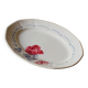 Oval Plate Boulogne Digoin Sarreguemines Art Deco