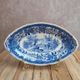 Old Ravier Villeroy & Boch Burgenland – Blue landscape and flower decoration