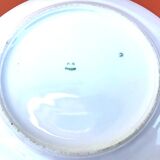 5 antique porcelain flat plates PN France