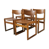 4 Danish mid century chairs by Kvetny & Sønners