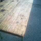 Old guinguette table
