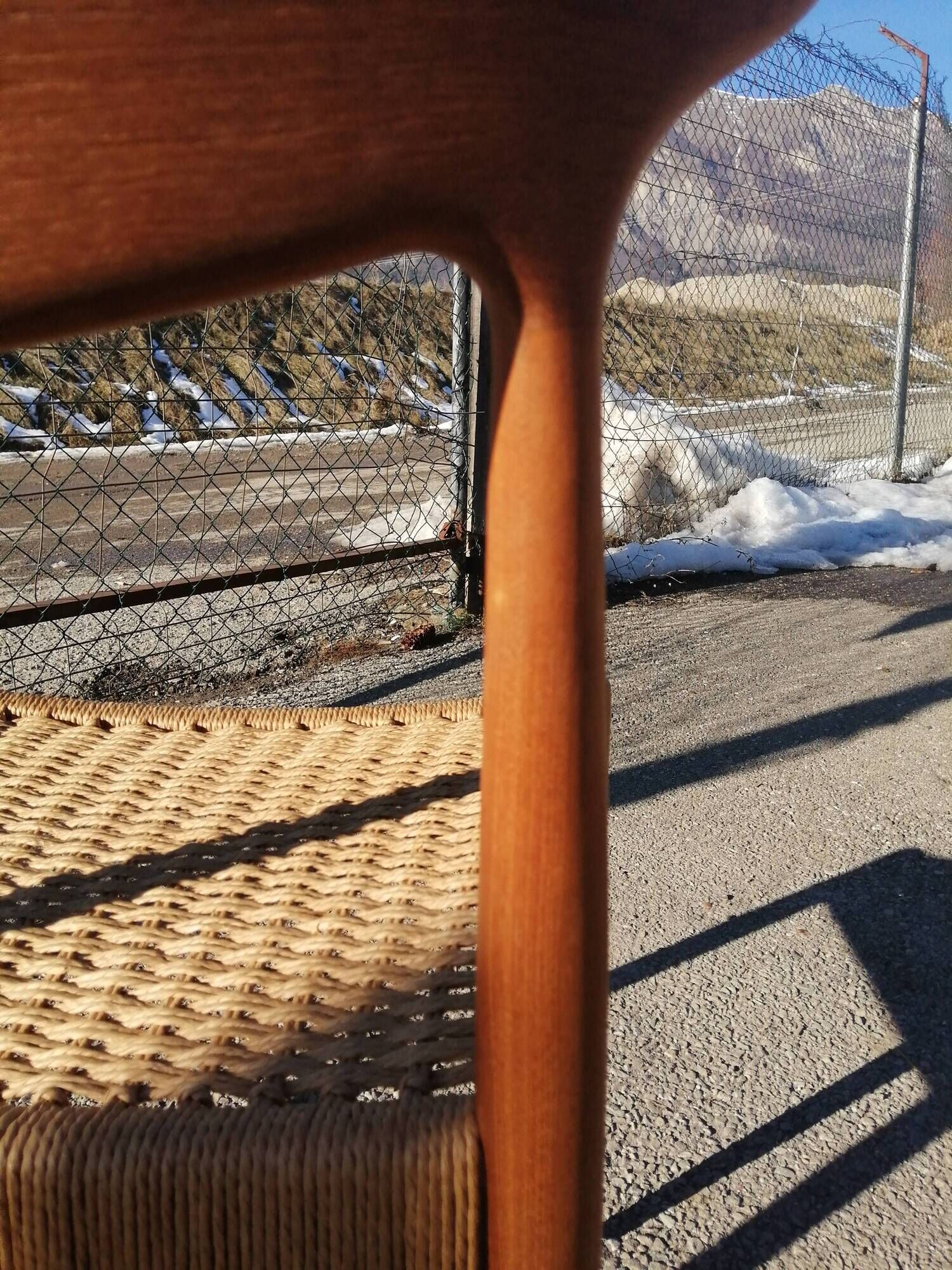 Series of 6 Scandinavian chairs Arne Hovmand-Olsen for Mogens Kold - 60s