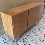 Vintage sideboard in light wood