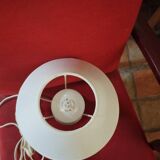 1950s crystal and chrome bedside lamp