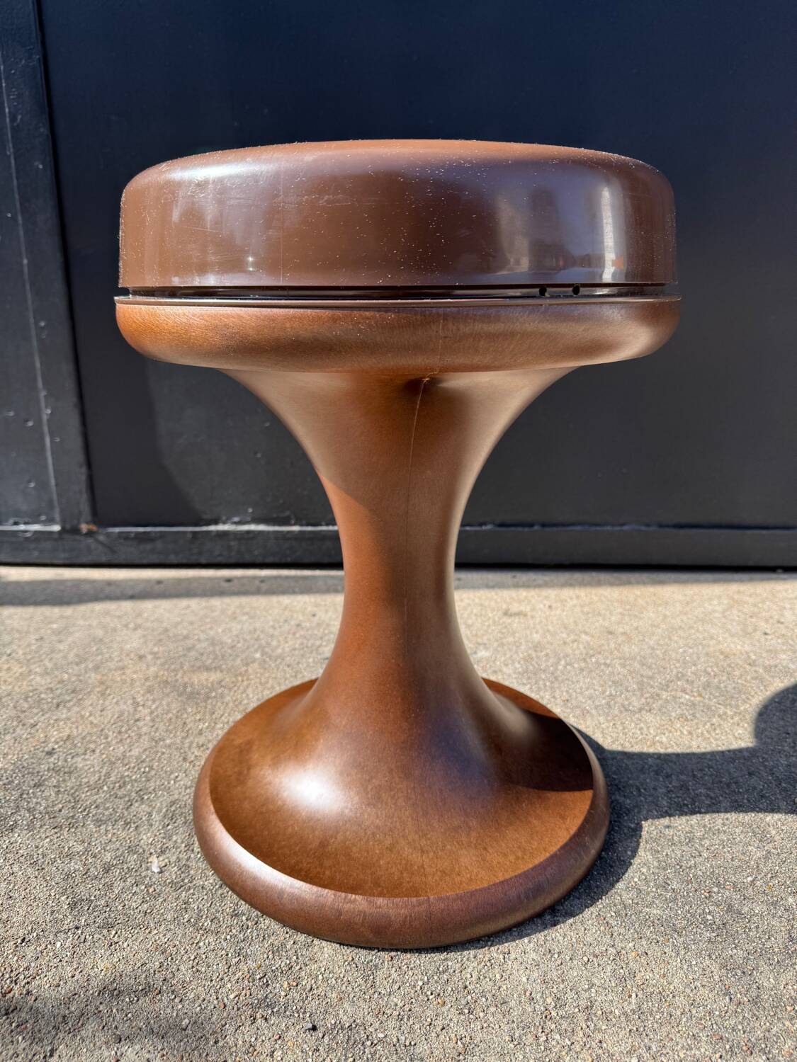 Brown stool Emsa Germany 1970s