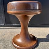 Brown stool Emsa Germany 1970s