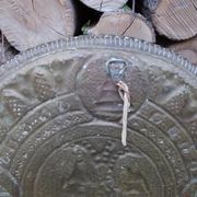Old copper tray