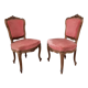 Pair of Louis XV style chairs