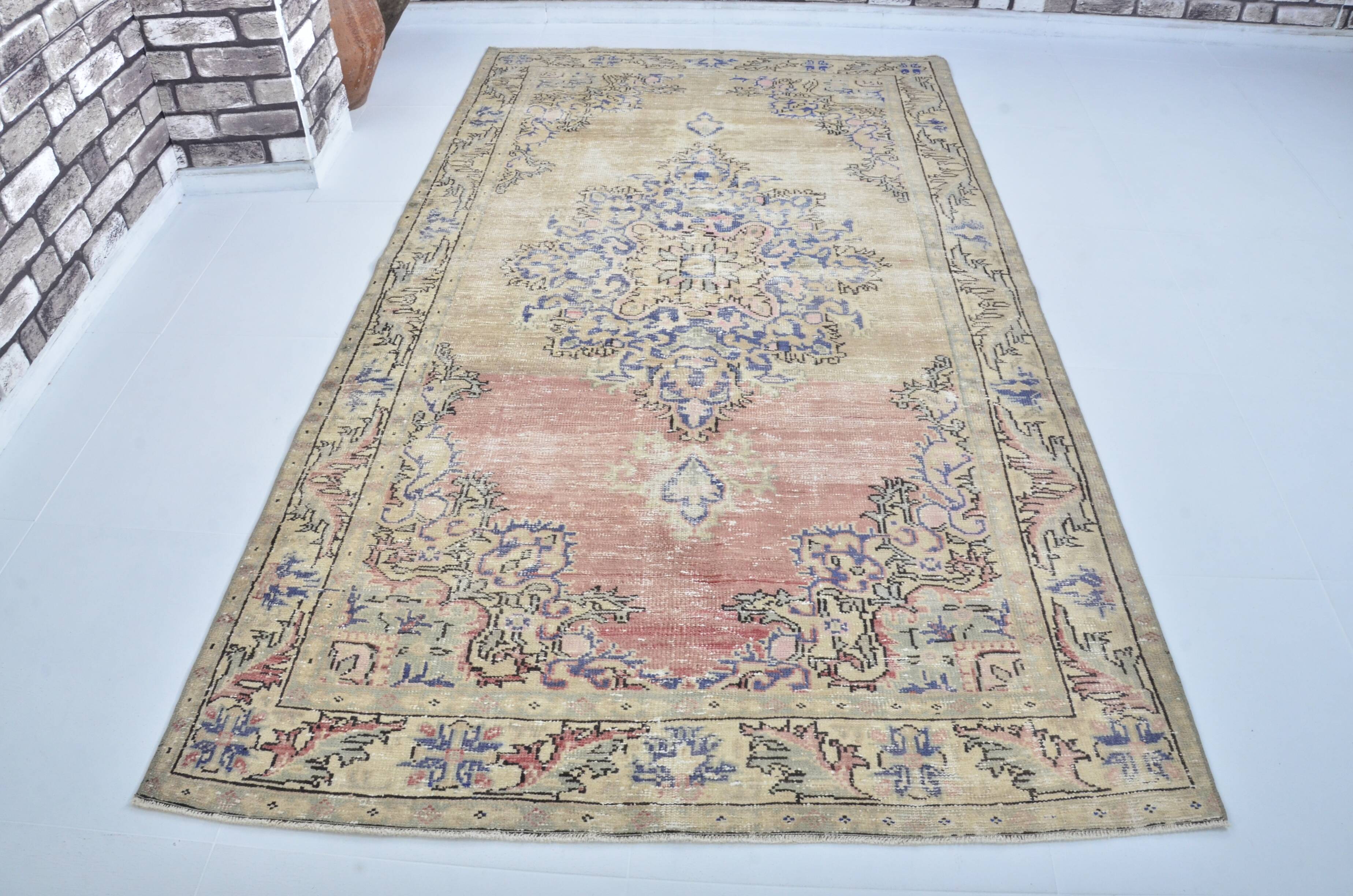Turkish Oushak handmade carpet sku 3159