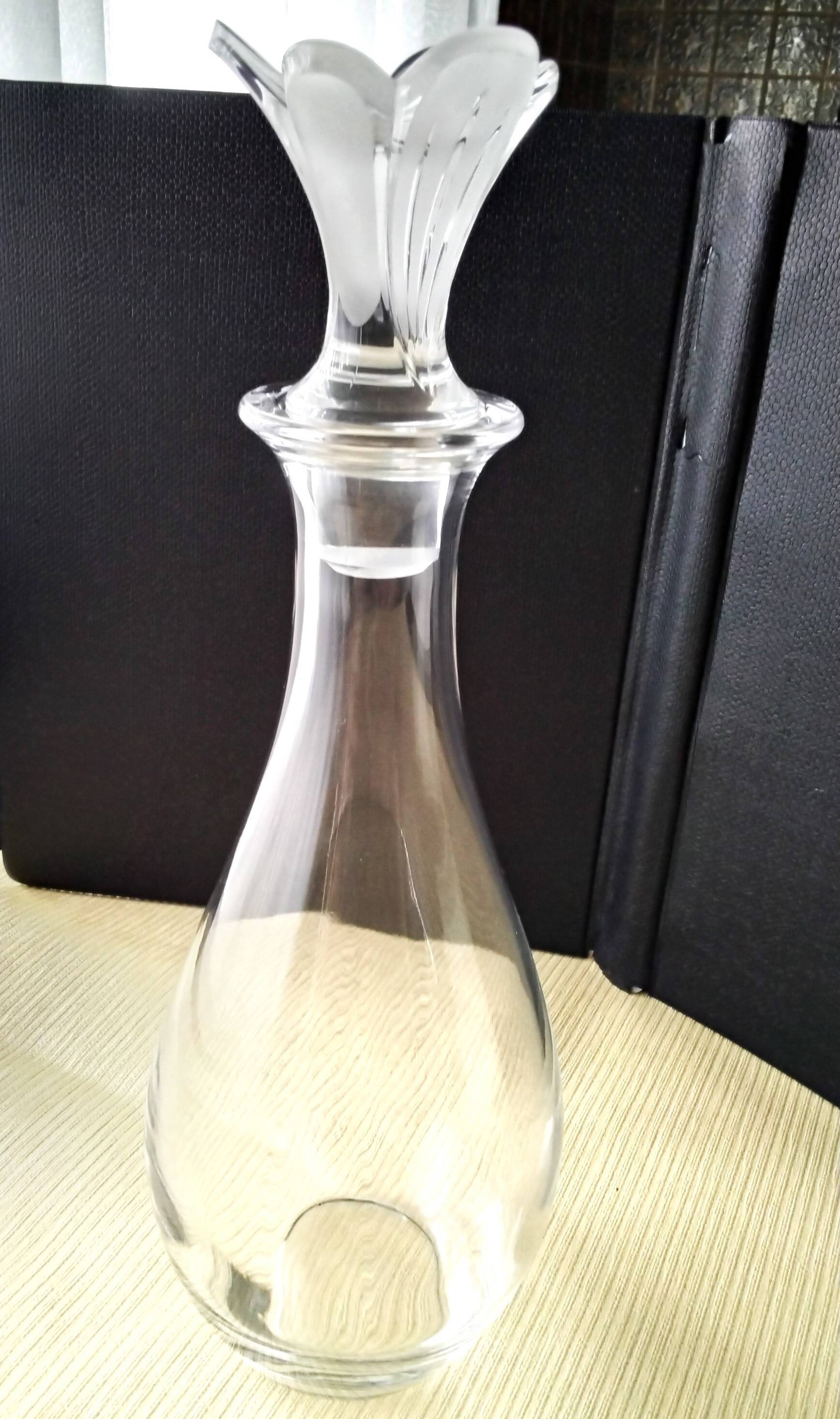 Carafe à décanter Cristal d'Arques  Modèle Granville