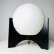 D-2022 Hokusai Table Lamp In Wenge Wood By Raak Amsterdam, The Netherlands 1960S