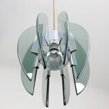 Italian Plexiglass Pendant Lamp, 1970s