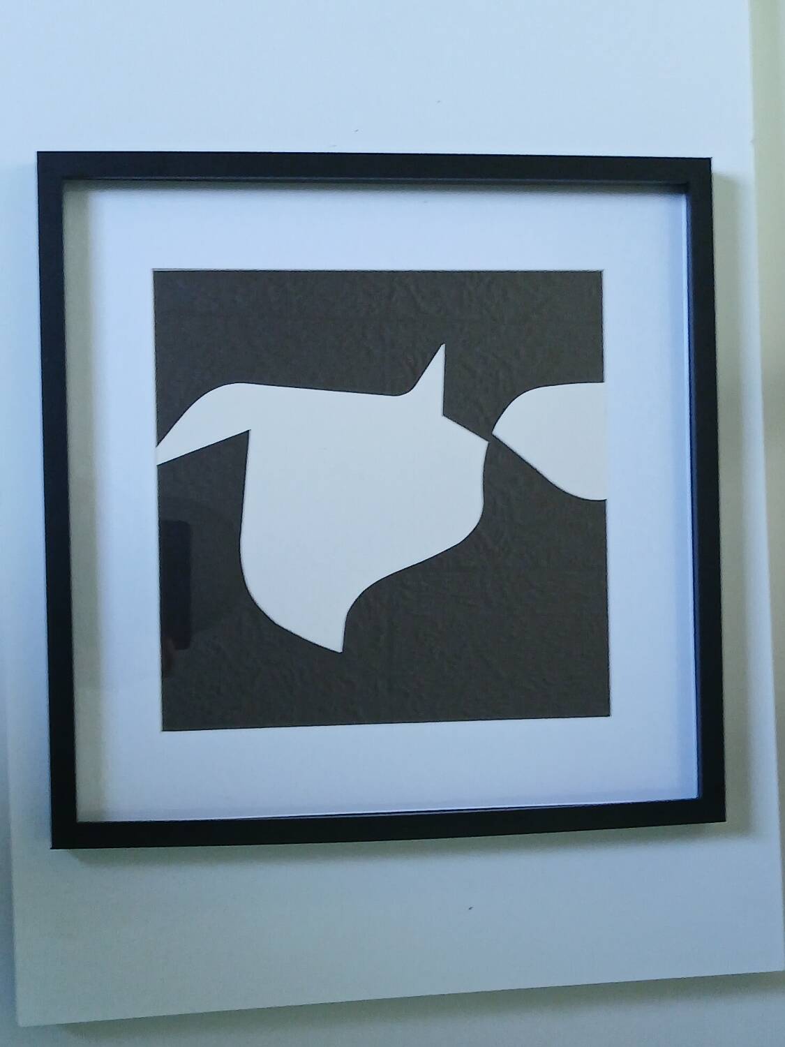 Tableau Vintage Art Optique - Victor Vasarely - Frame 40x40cm